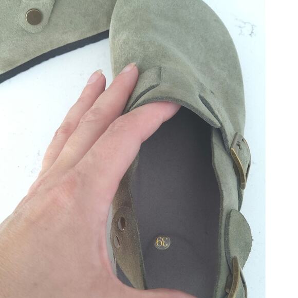 Birkenstock Tokio clog dupes these are the closest I've ever seen Earth green 39 - Picture 4 of 6